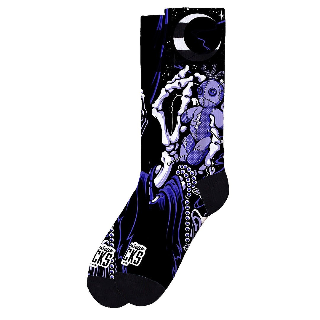 socks American Socks Signature Mid High - Voodoo