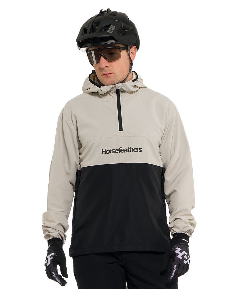 Jacke Horsefeathers Hill - Black/Silver Birch - men´s
