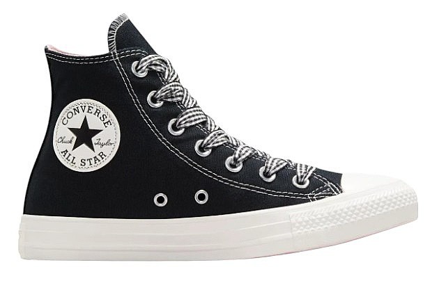 chaussures Converse Chuck Taylor All Star Hi - A13661/Black/Horizon Pink/White - women´s