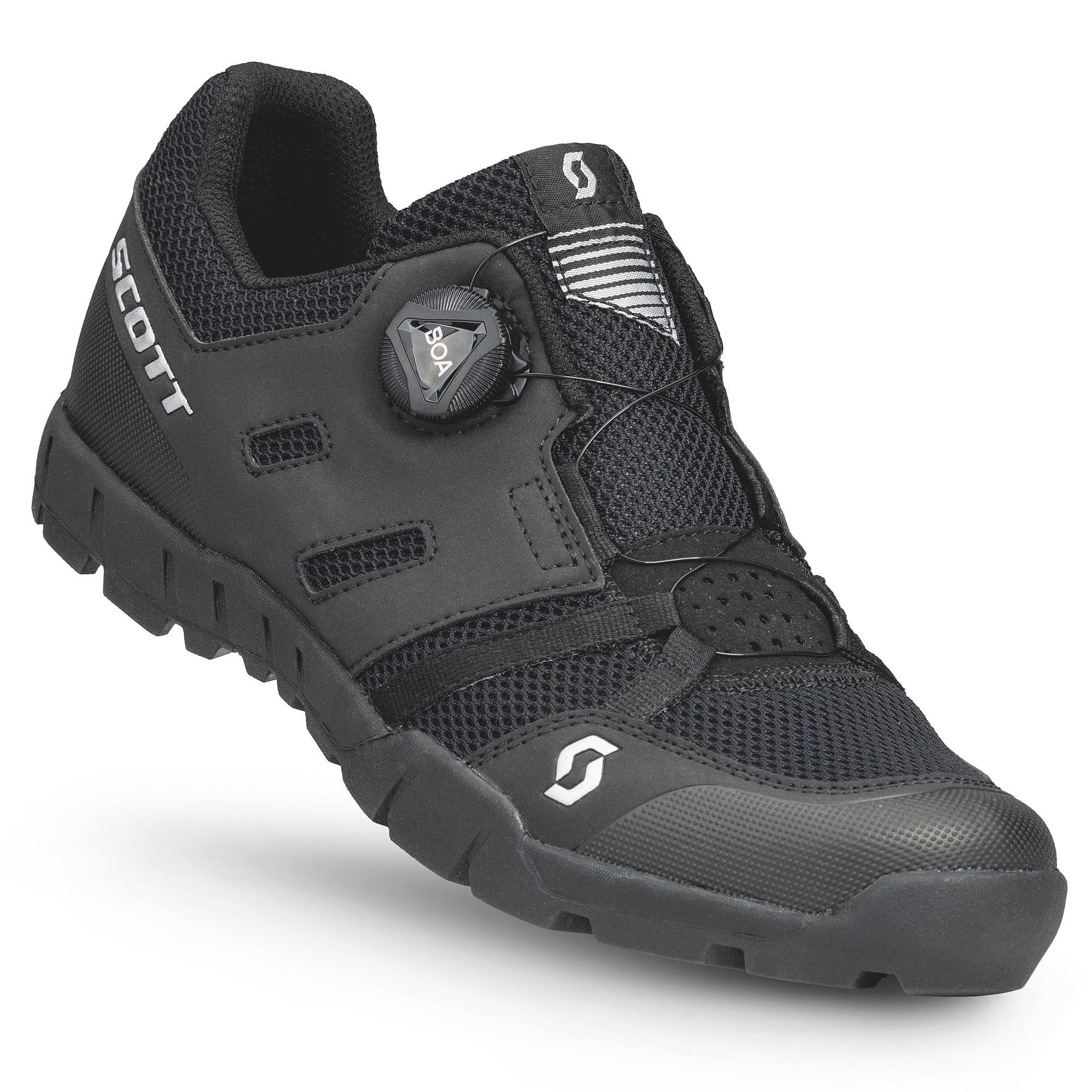 topánky Scott Sport Crus-r Plus Eco Boa - Black/Silver - men´s