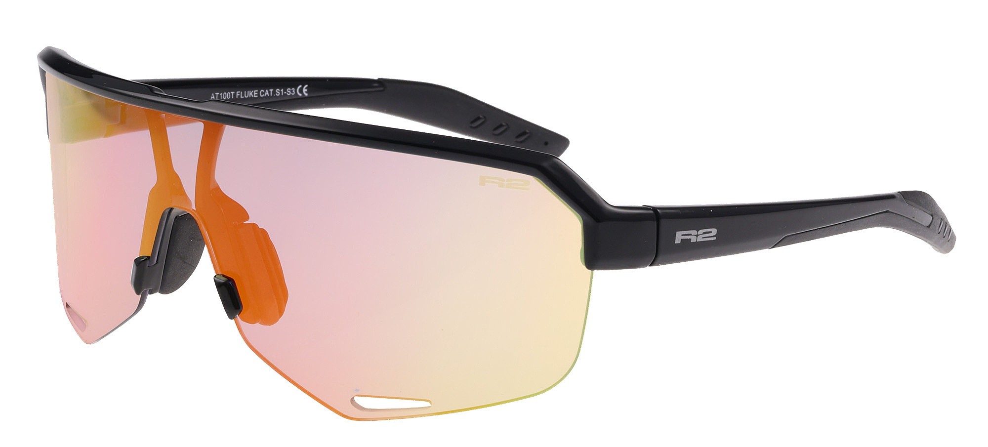 okulary R2 Fluke - AT100T/Gloss Black/Photochromatic Grey to Grey