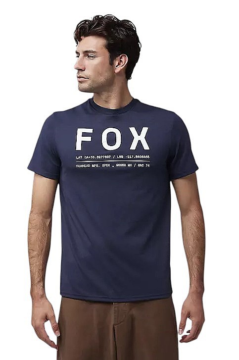 camisa Fox Non Stop Tech - Midnight Blue - men´s