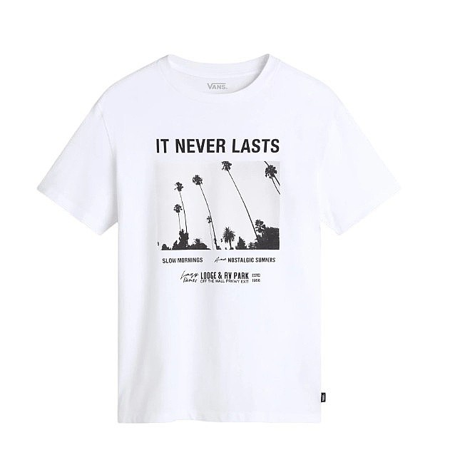 tričko Vans Neverlasting Oversized - White - women´s