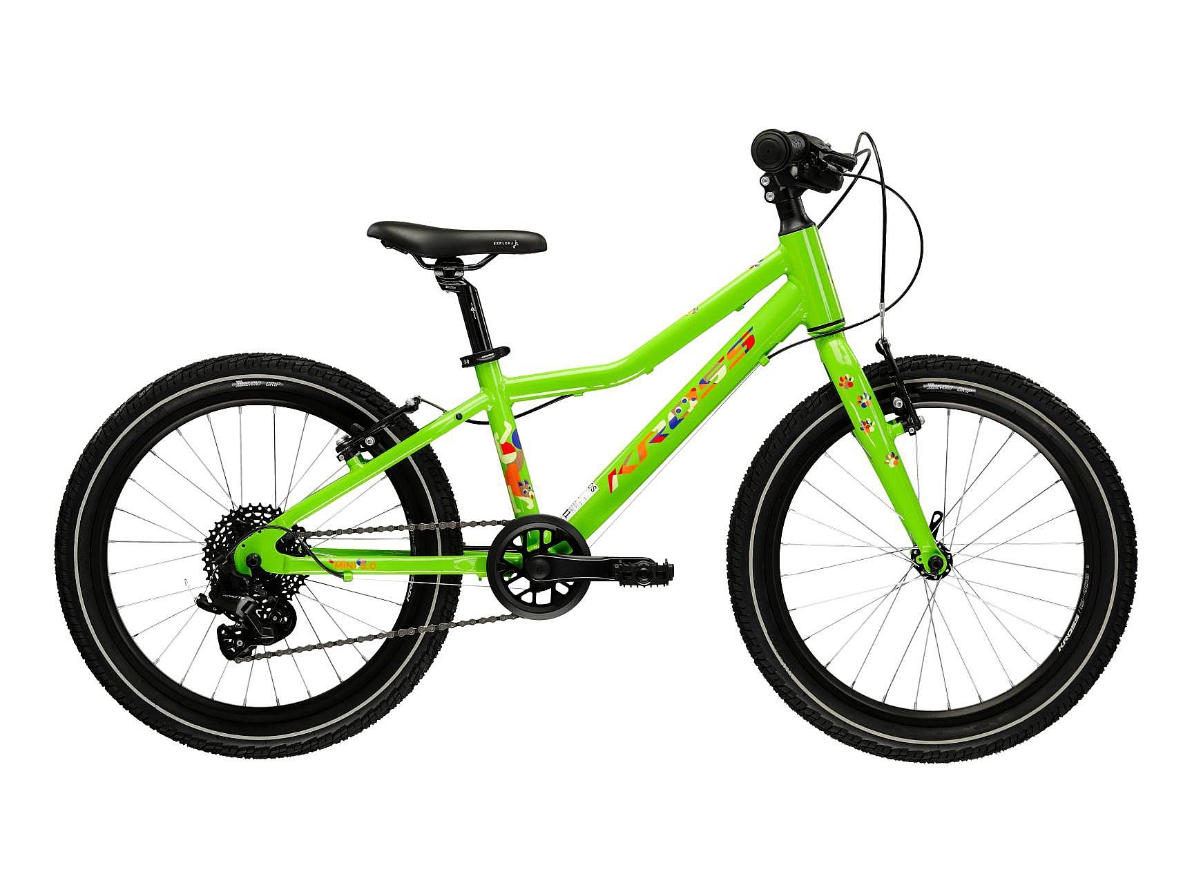 bicicleta Kross Level Mini 3.0 20" Light - Green/Orange - boy´s