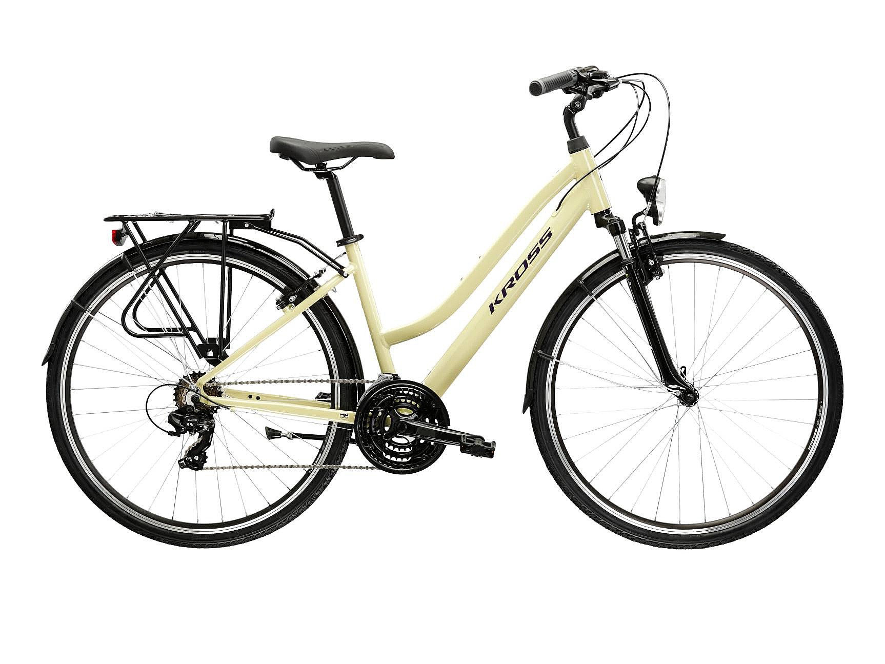 vélo Kross Trans 1.0 28" - Beige/Violet - women´s