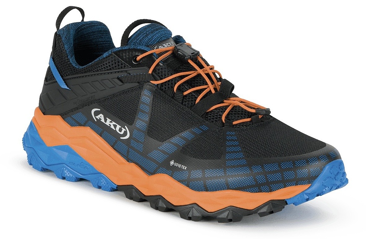 topánky AKU Flyrock GTX - Black/Blue - men´s