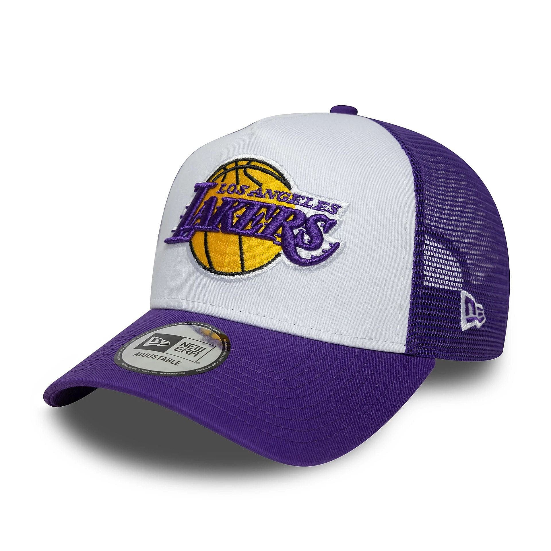 casquette New Era 9FO AF Side Patch Trucker NBA Los Angeles Lakers - True Purple - men´s
