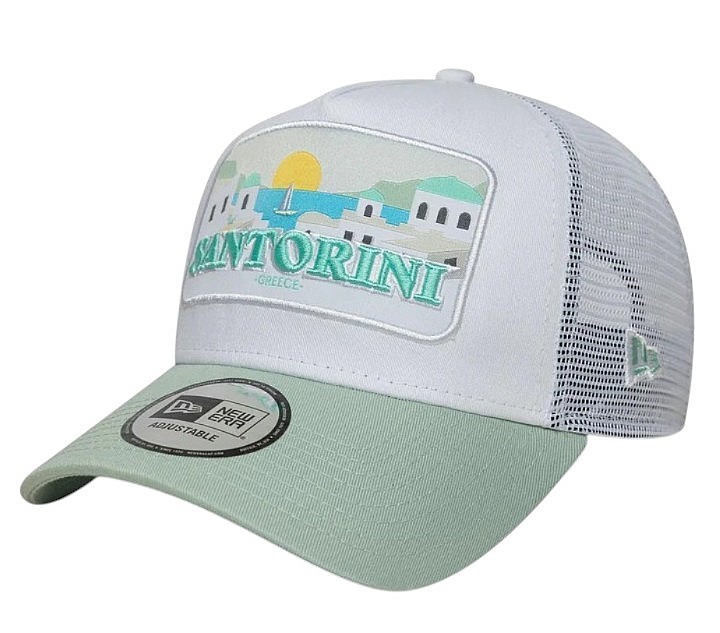 casquette New Era 9FO AF Summer Trucker Branded - Peppermint Green - men´s