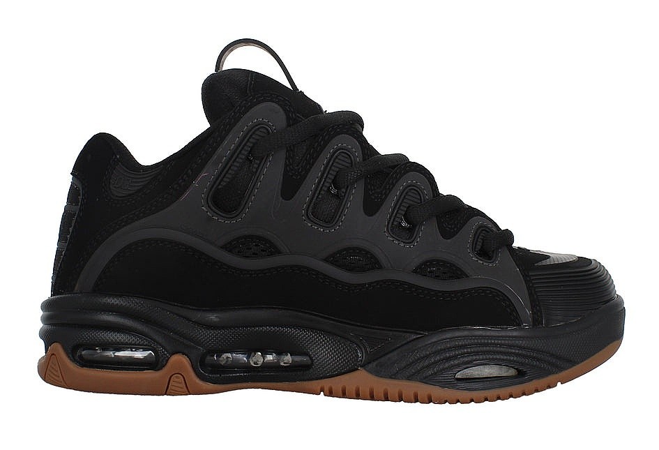 sko Osiris D3 2001 - Black/Black/Gum - men´s