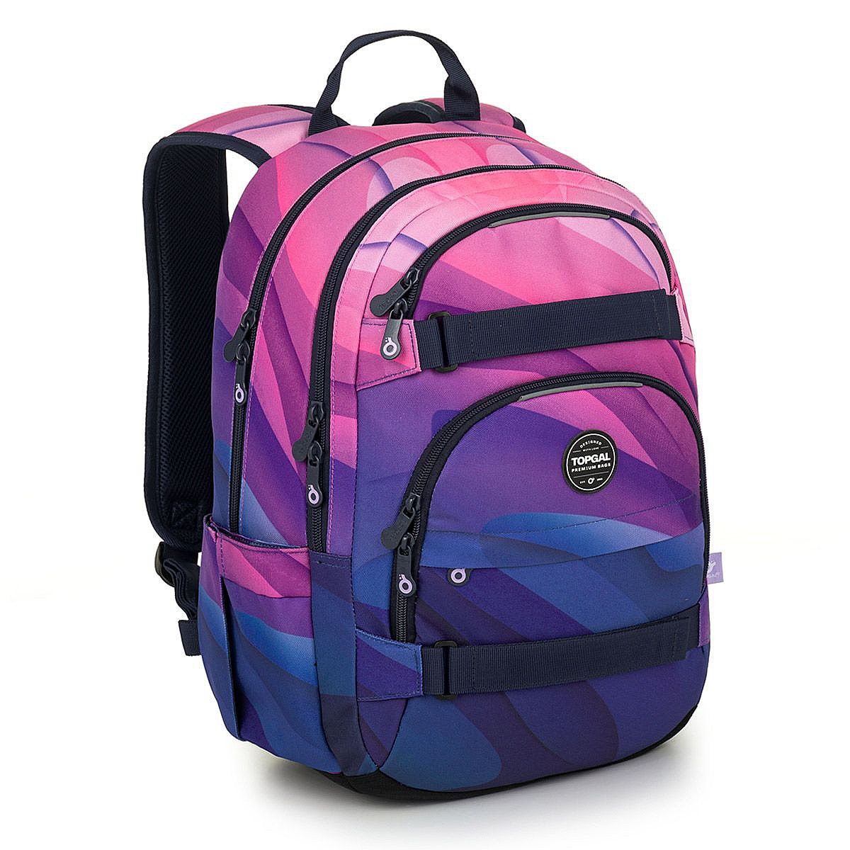 backpack Topgal VIKI 25032 - Pink/Blue/Purple