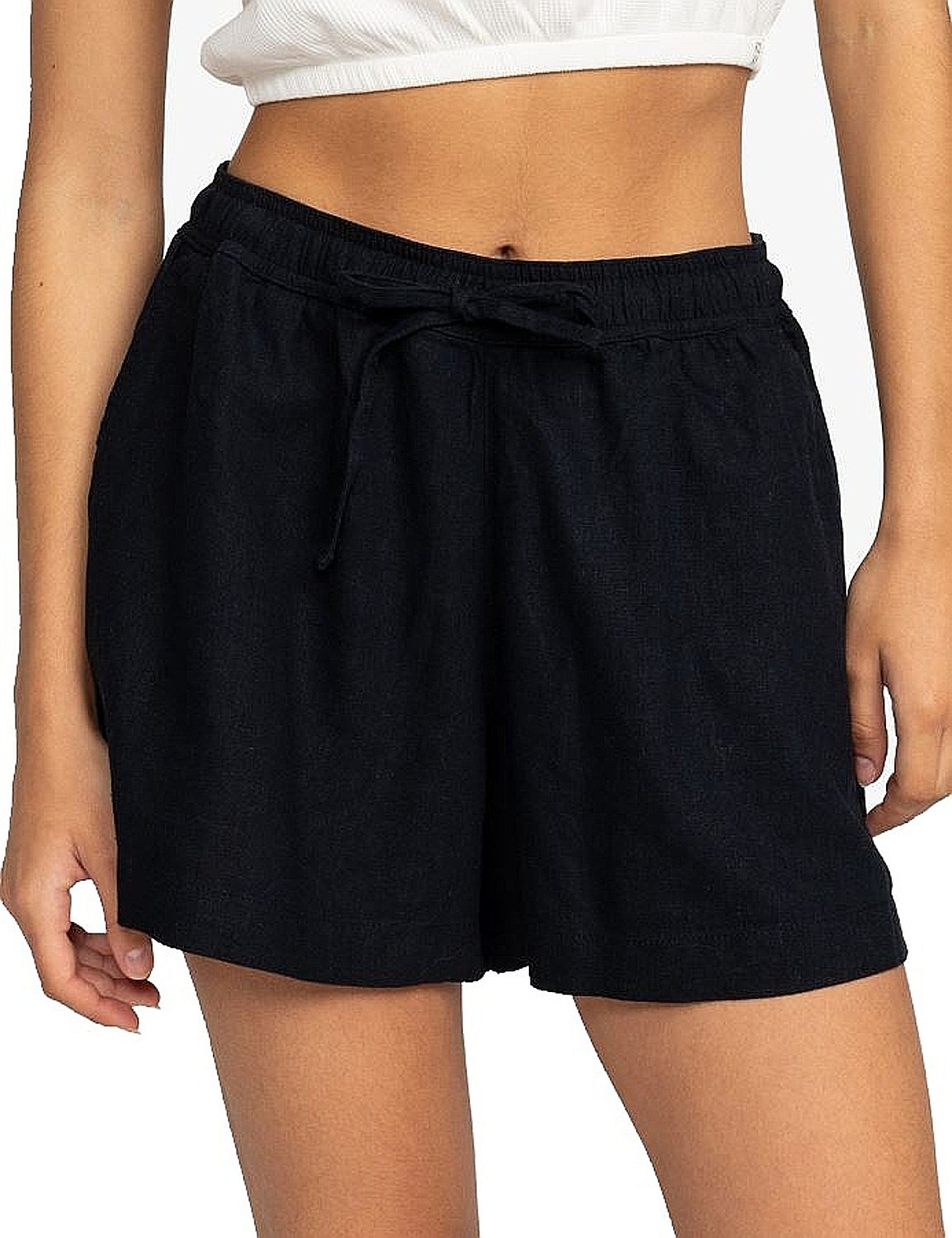 shorts Roxy Lekeitio Break Mid - KVJ0/Anthracite - women´s