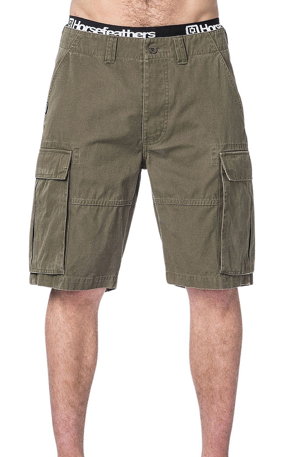short Horsefeathers Baxter - Olive - men´s