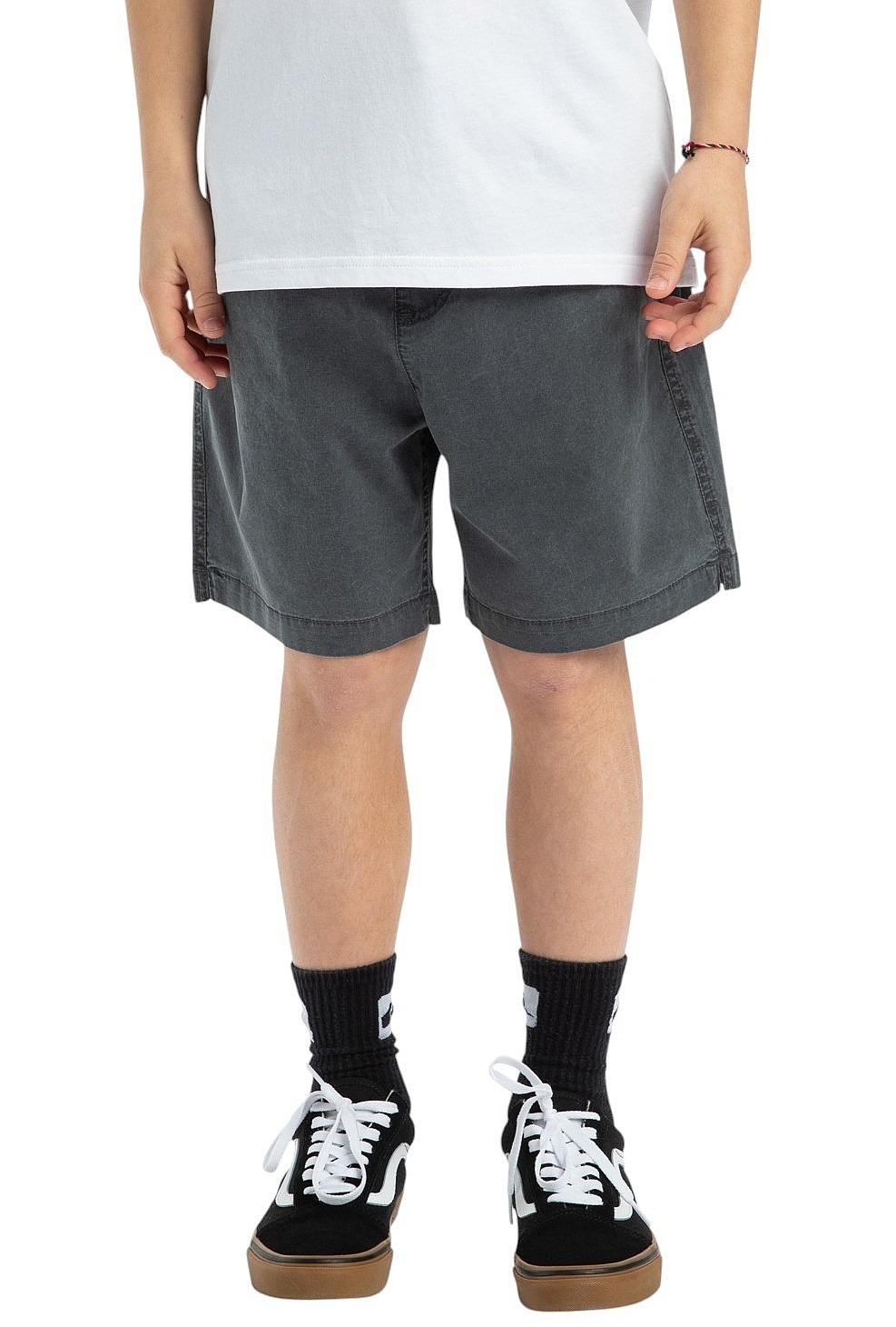 kraťasy Quiksilver Taxer - KVJ0/Black - boy´s