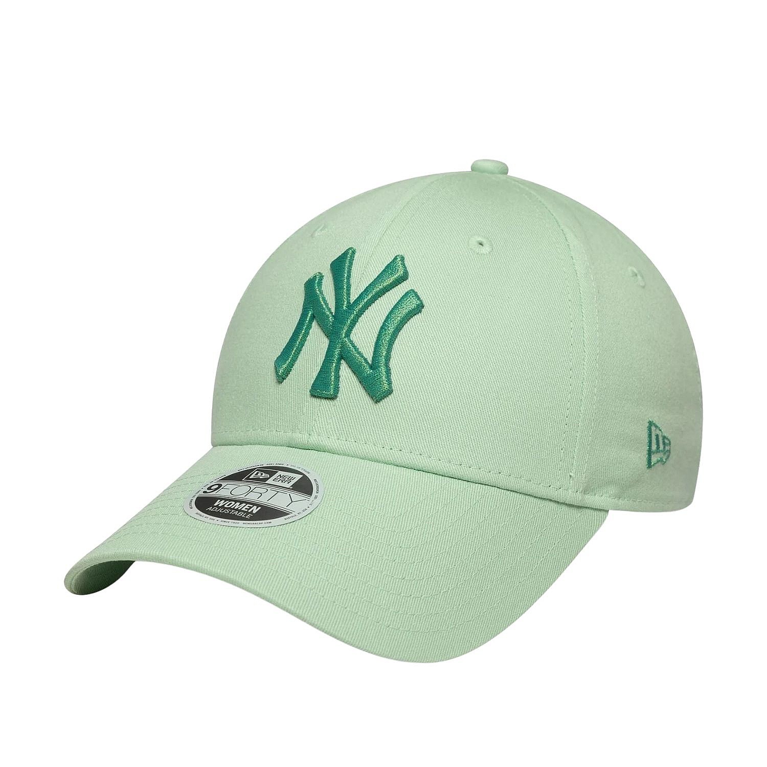 Kappe New Era 9FO Metallic Logo MLB New York Yankees - Pastel Mint Green/Pastel Mint Green - women´s