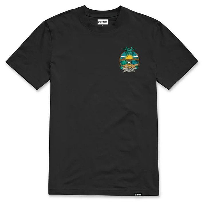 рубашка Etnies Camp Vibes - Black - men´s