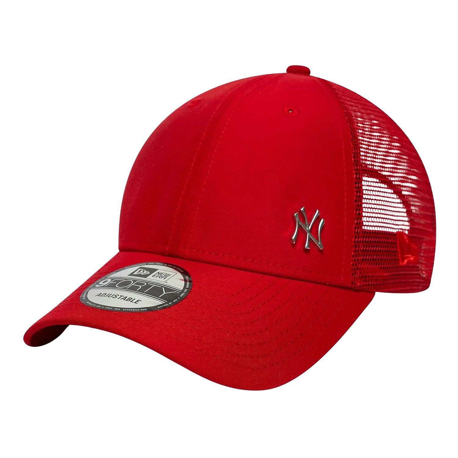 Kappe New Era 9FO Flawless Trucker MLB New York Yankees - Scarlet - men´s