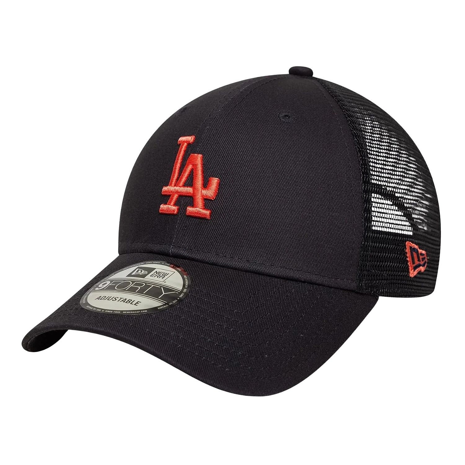kšiltovka New Era 9FO Homefield Trucker MLB Los Angeles Dodgers - Black/Sweet Coral