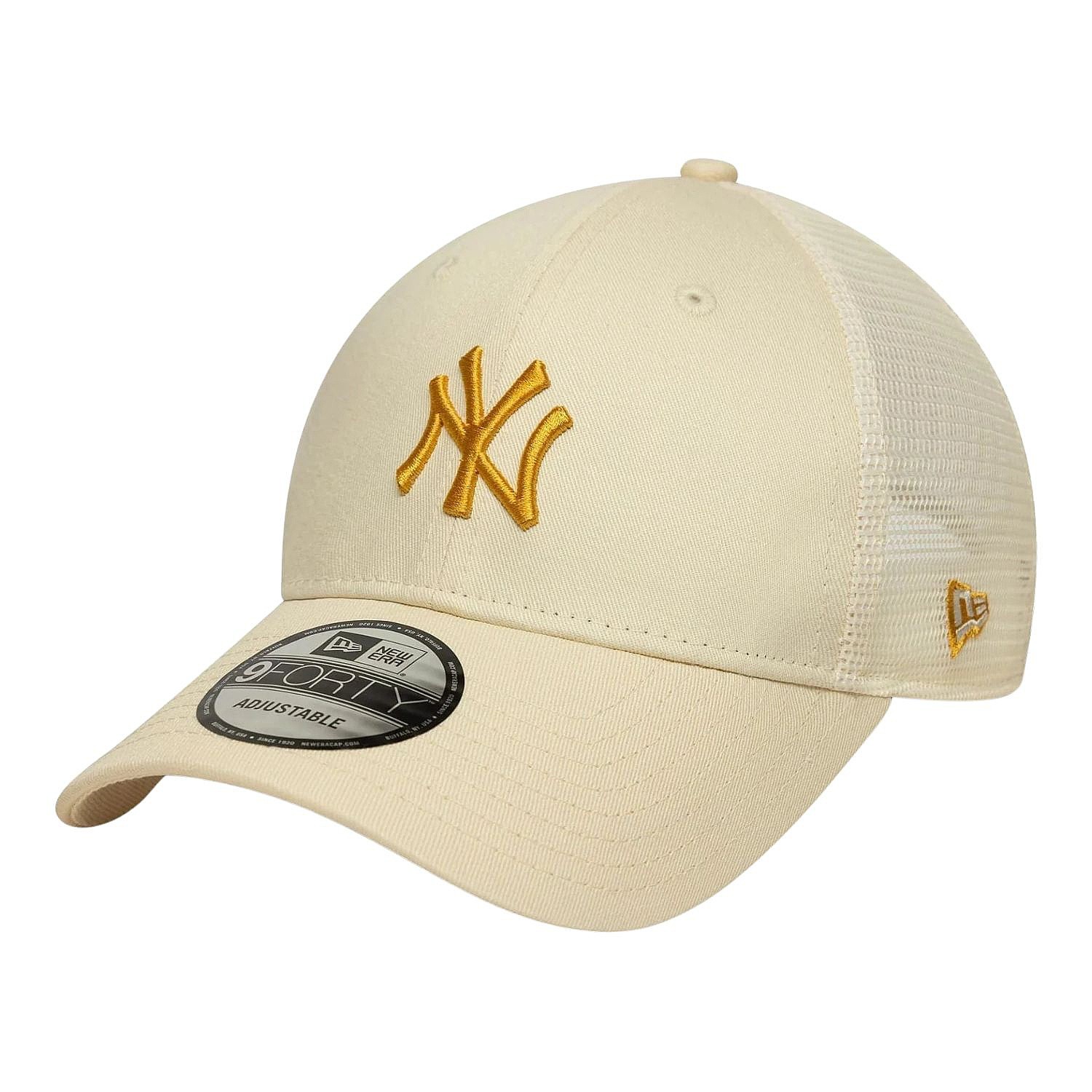 casquette New Era 9FO Homefield Trucker MLB New York Yankees - Light Cream/Golden Yellow - men´s