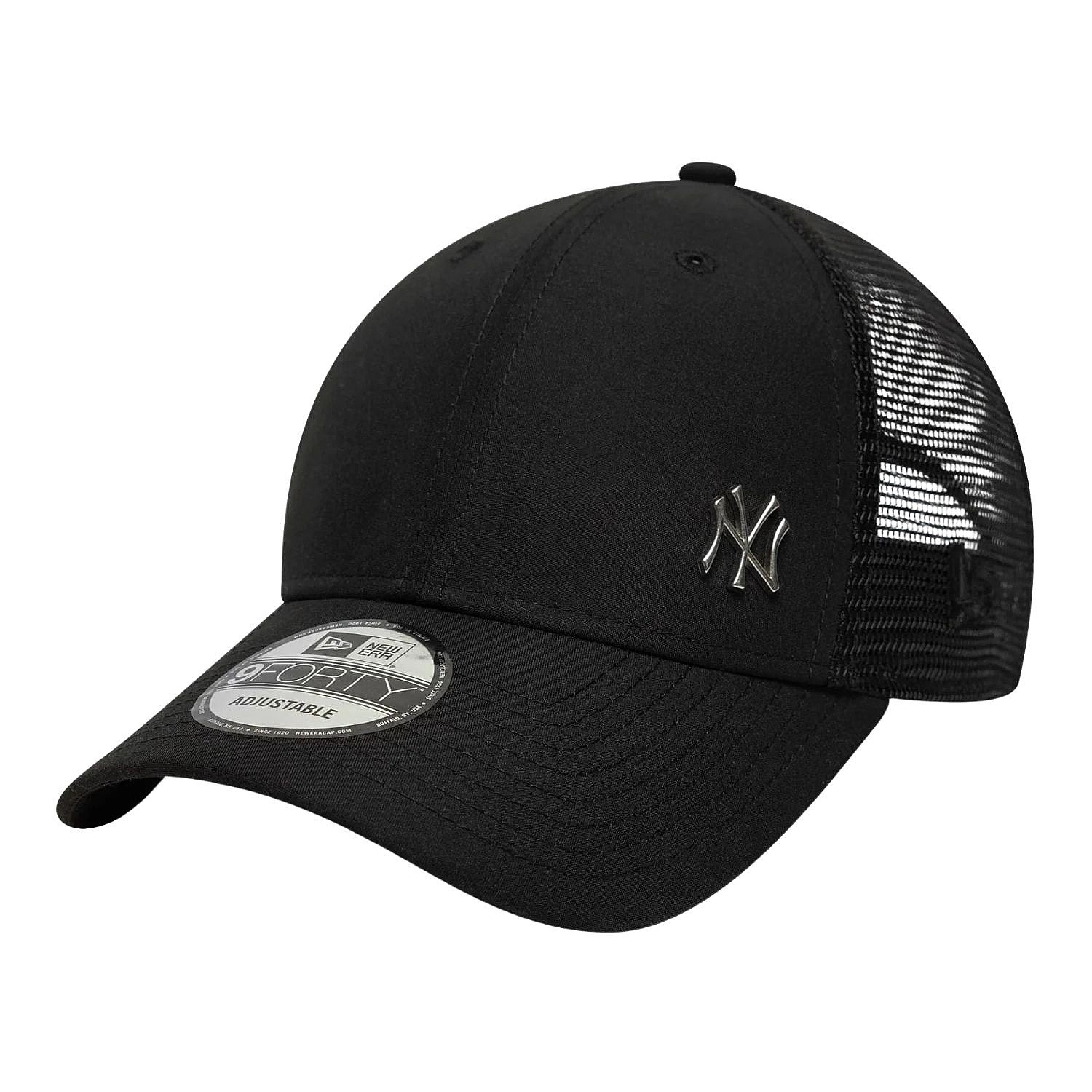 kšiltovka New Era 9FO Flawless Trucker MLB New York Yankees - Black