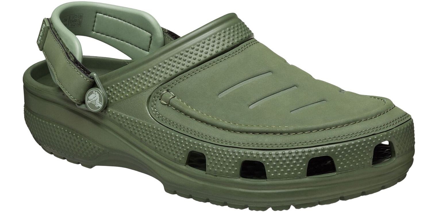 обувь Crocs Yukon Vista Leather Clog II - Army Green - men´s
