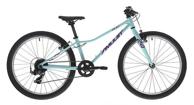 Fahrrad Amulet Fun 24" SH - Celeste Blue/Purple - unisex junior