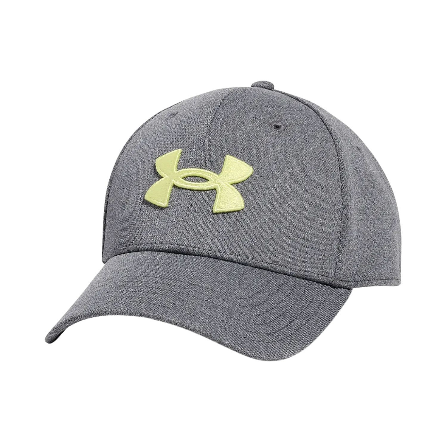 cap Under Armour Blitzing Low - Castlerock/Sonic Yellow - men´s