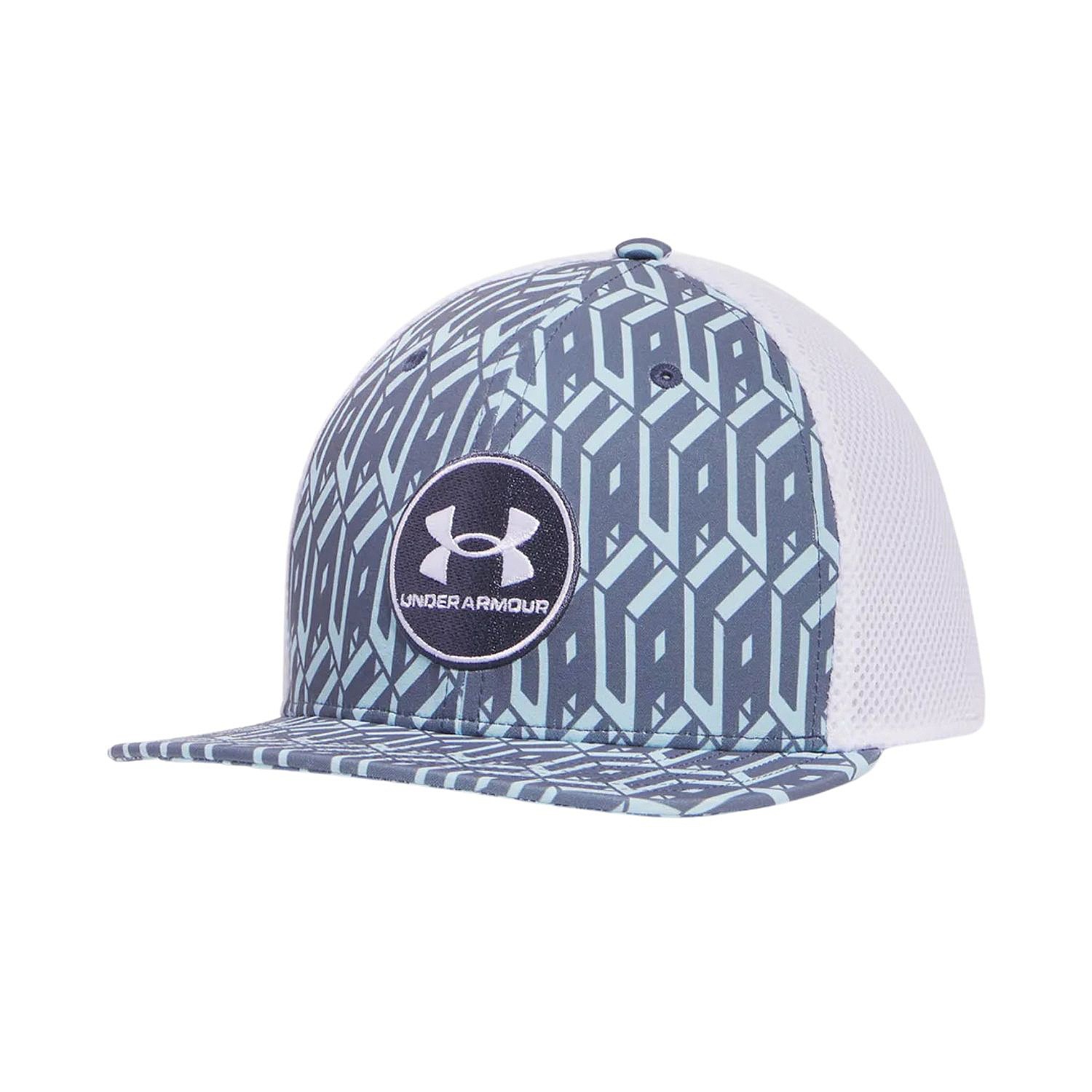 šiltovka Under Armour Iso-Chill Drive Low Stretch - Downpour Gray/White - men´s