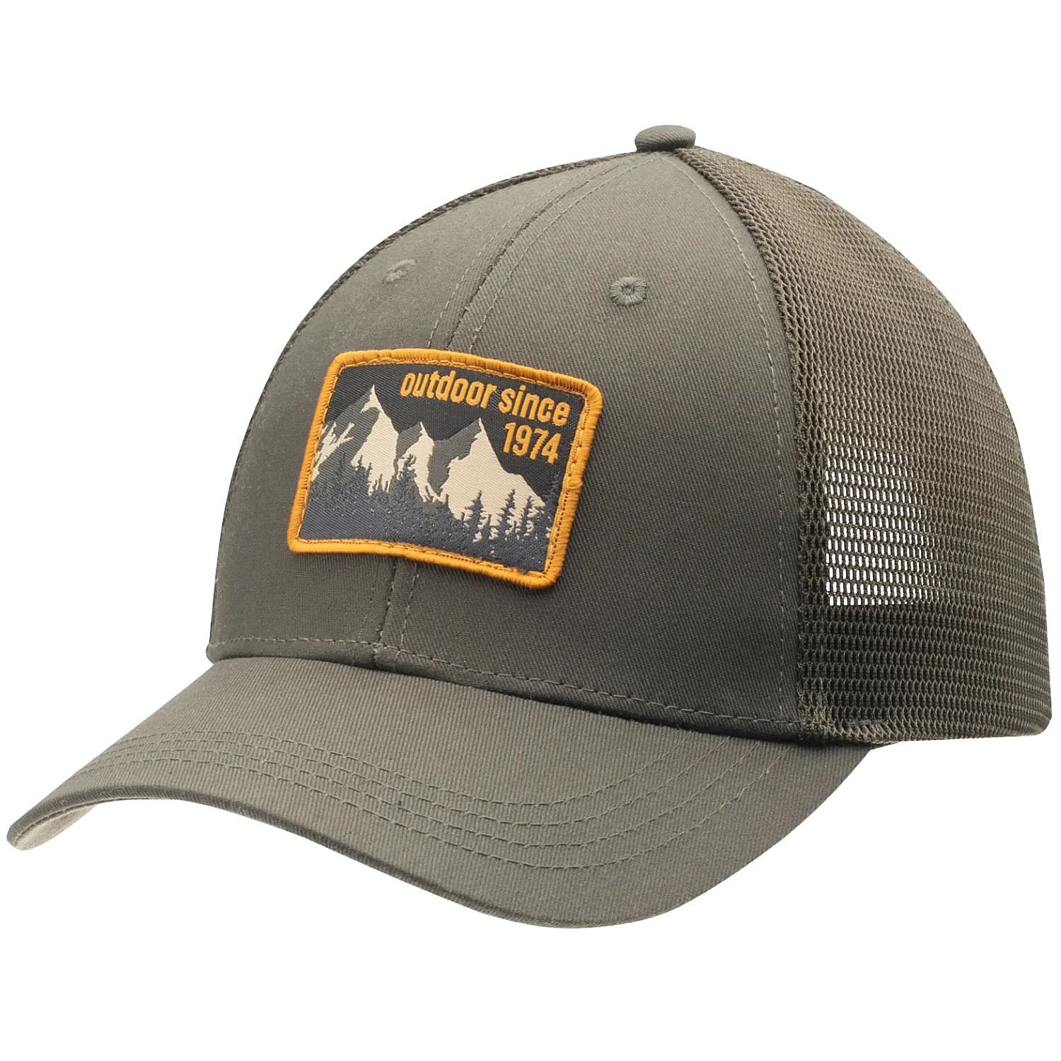 gorra con visera Hi-Tec Raigo Trucker - Peat/Rectangle Badge 74Z