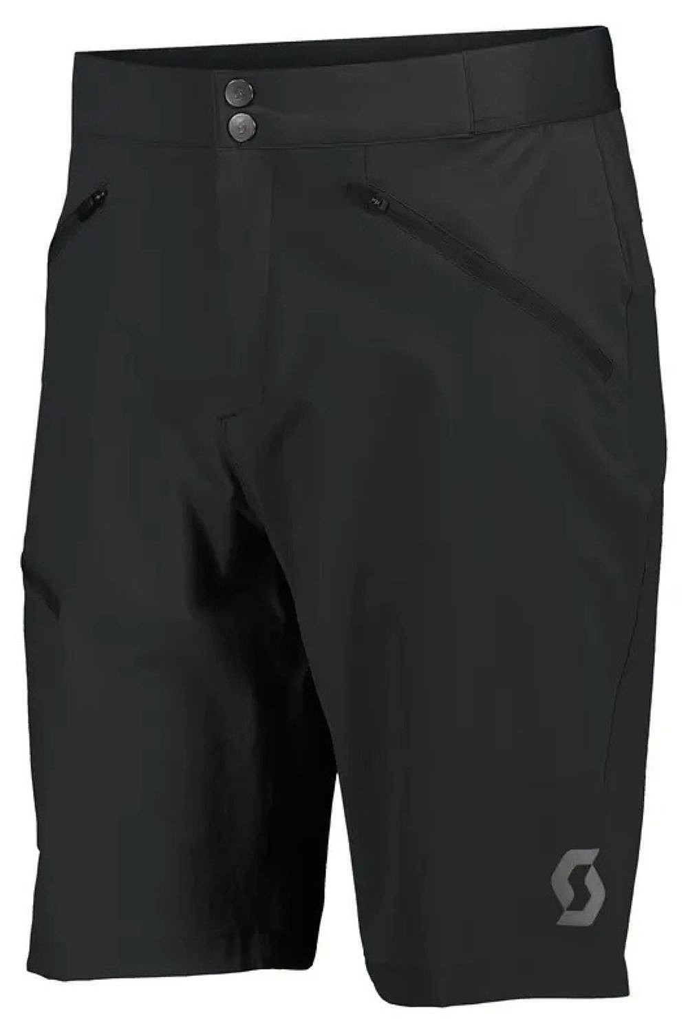 kraťasy Scott Explorair Light - Black - men´s