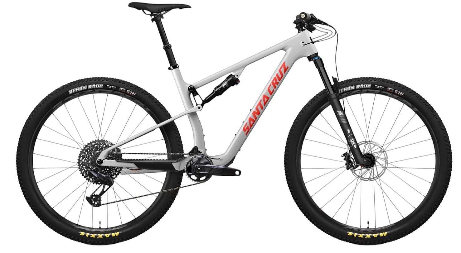 vélo Santa Cruz Blur 4 C S Trail 29" - Matte Silver