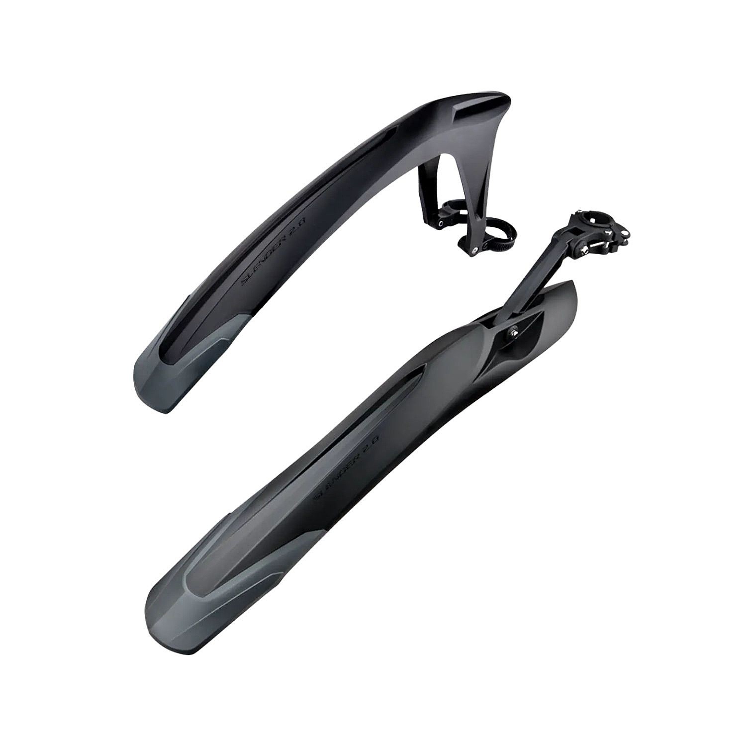 cykelskærm Kross Slender 2.0 2 Pack - Black