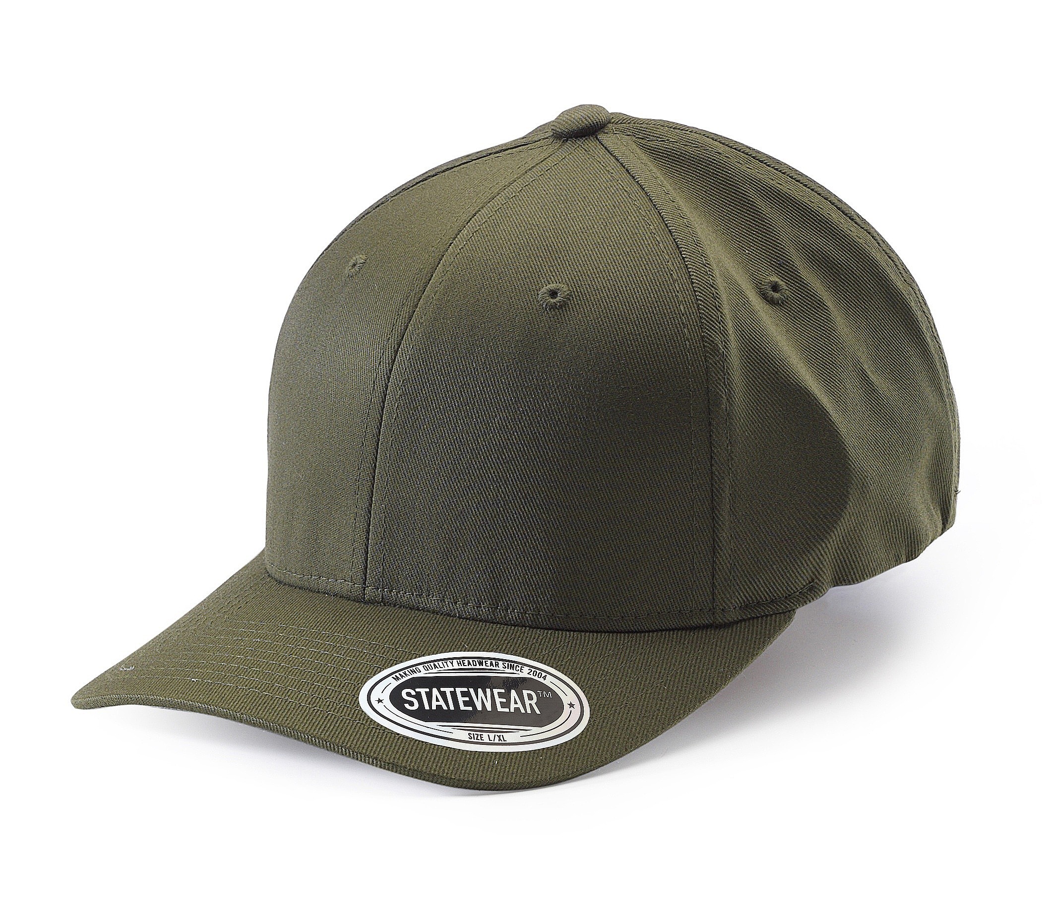 cap Statewear State Baseball Crown 2 Ex Band - Olive