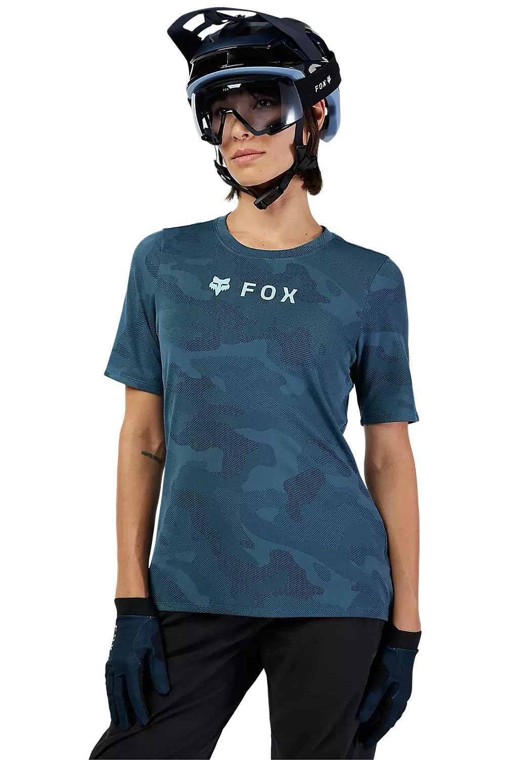Fahrradanzug Fox Ranger Tru Dri Jersey - Dark Vintage - women´s