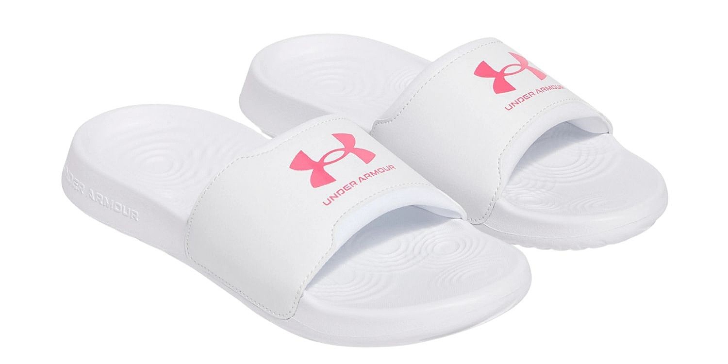 chaussures Under Armour Ignite Select - White/Pink - women´s
