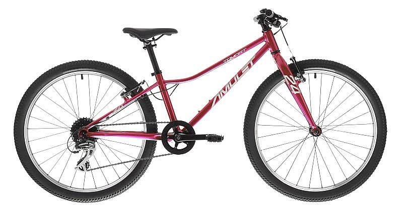 skridskor Amulet Tomcat 24" SH - Raspberry/Silver - unisex junior