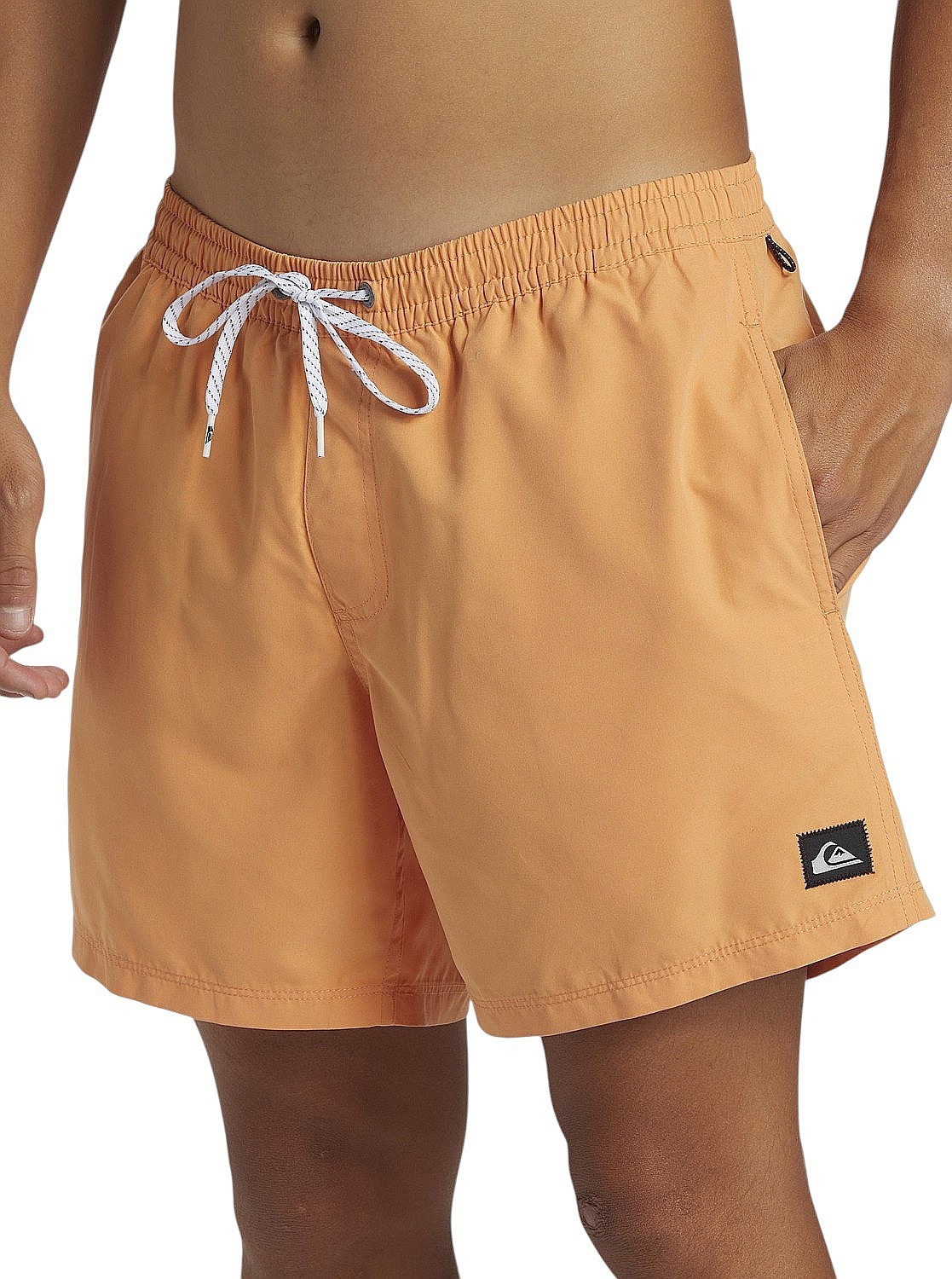 szorty kąpielowe Quiksilver Everyday Solid Volley 15 - NJF0/Tangerine