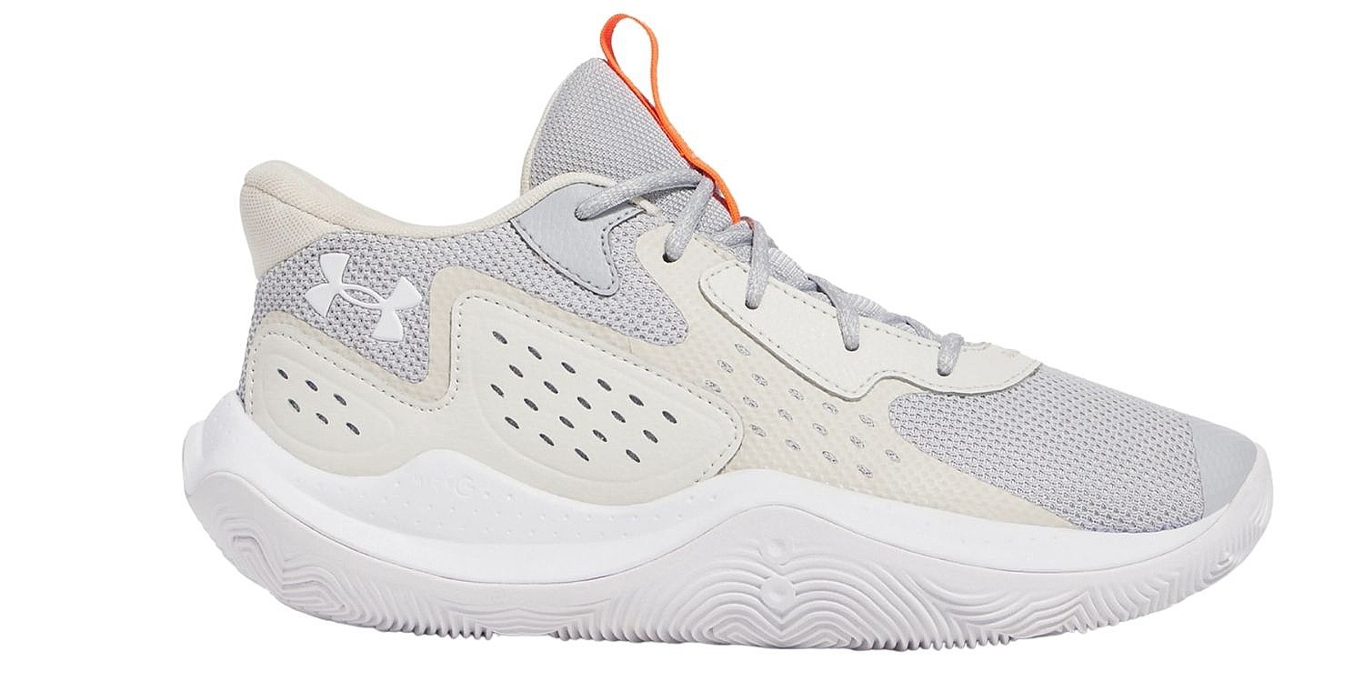 chaussures Under Armour Jet '23 - Mod Gray/Ares Red/White