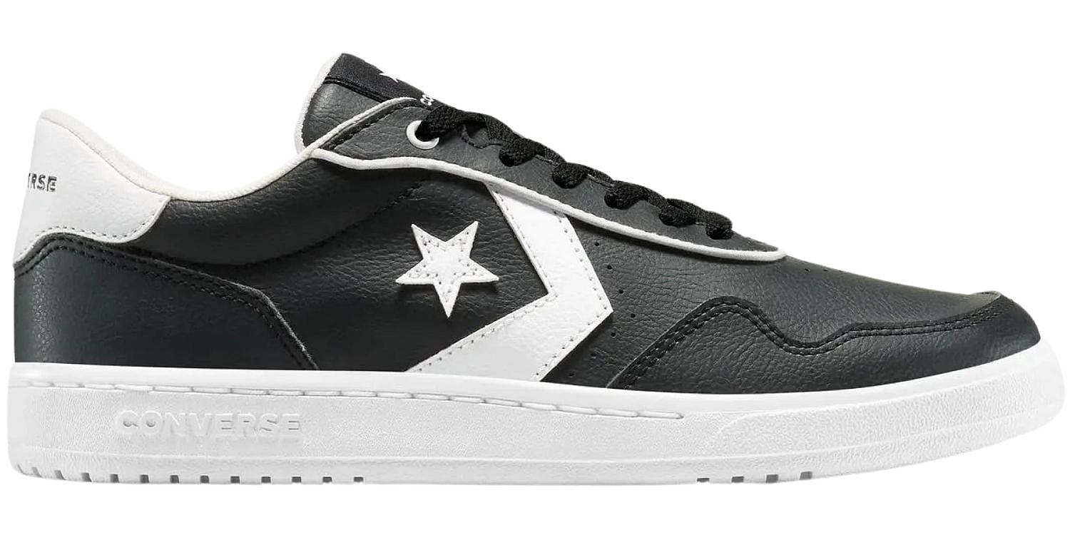chaussures Converse Court Lifestyle OX - A13317/Black/White/White