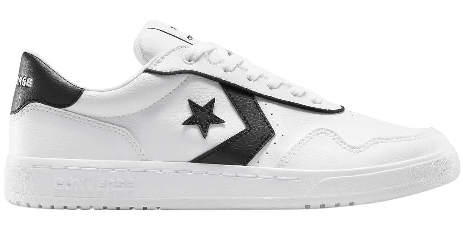 chaussures Converse Court Lifestyle OX - A13318/White/Black/White