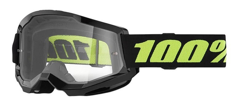 des lunettes 100% Strata 2 - Solar Eclipse/Clear Lens