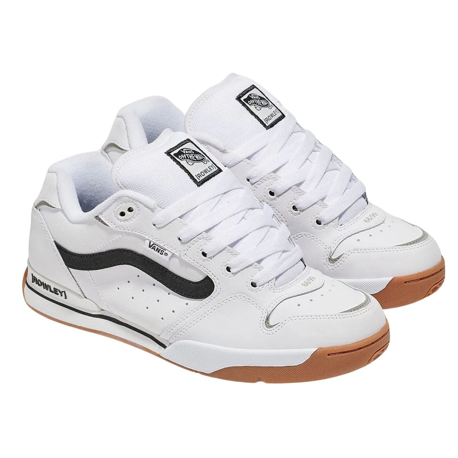 chaussures Vans Rowley XLT - White/Black - men´s