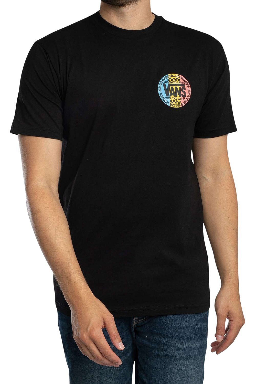 tričko Vans Retro Co - Black - men´s