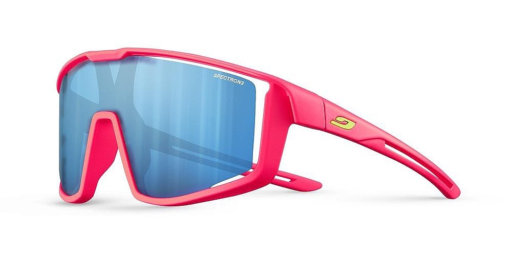 okulary Julbo Fury S - Matt Fluorescent Pink/Spectron 3CF