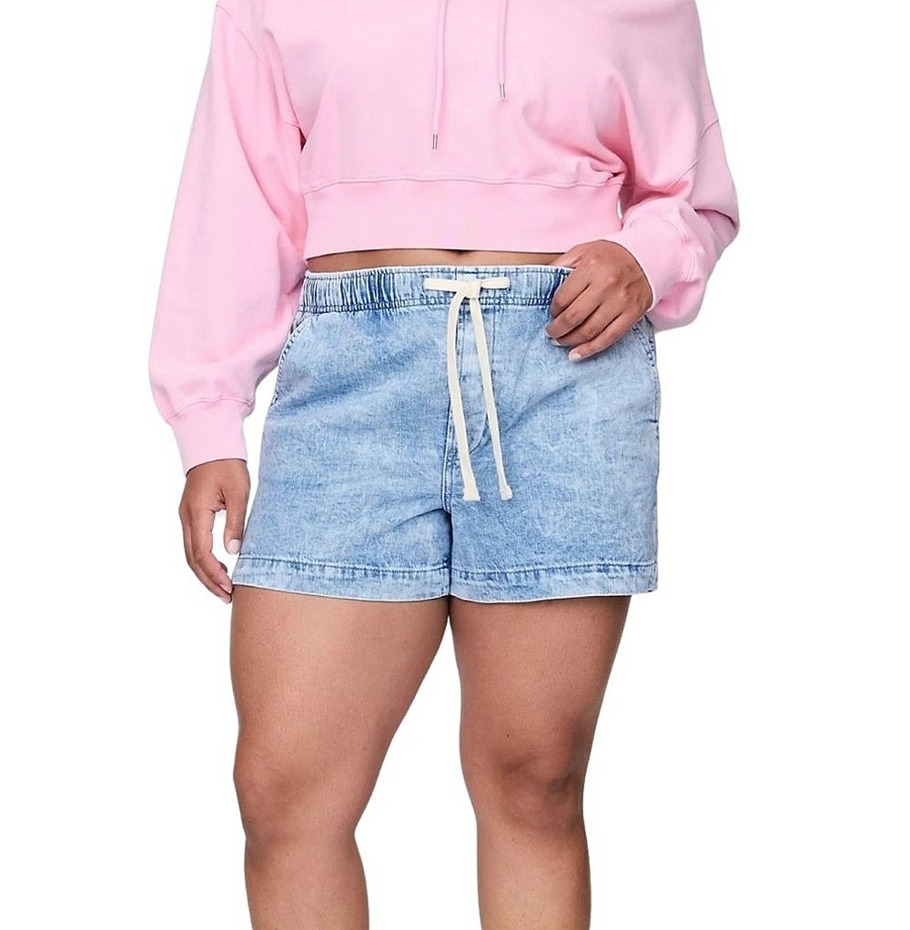 kraťasy GAP 739808 - 00/Light Indigo - women´s