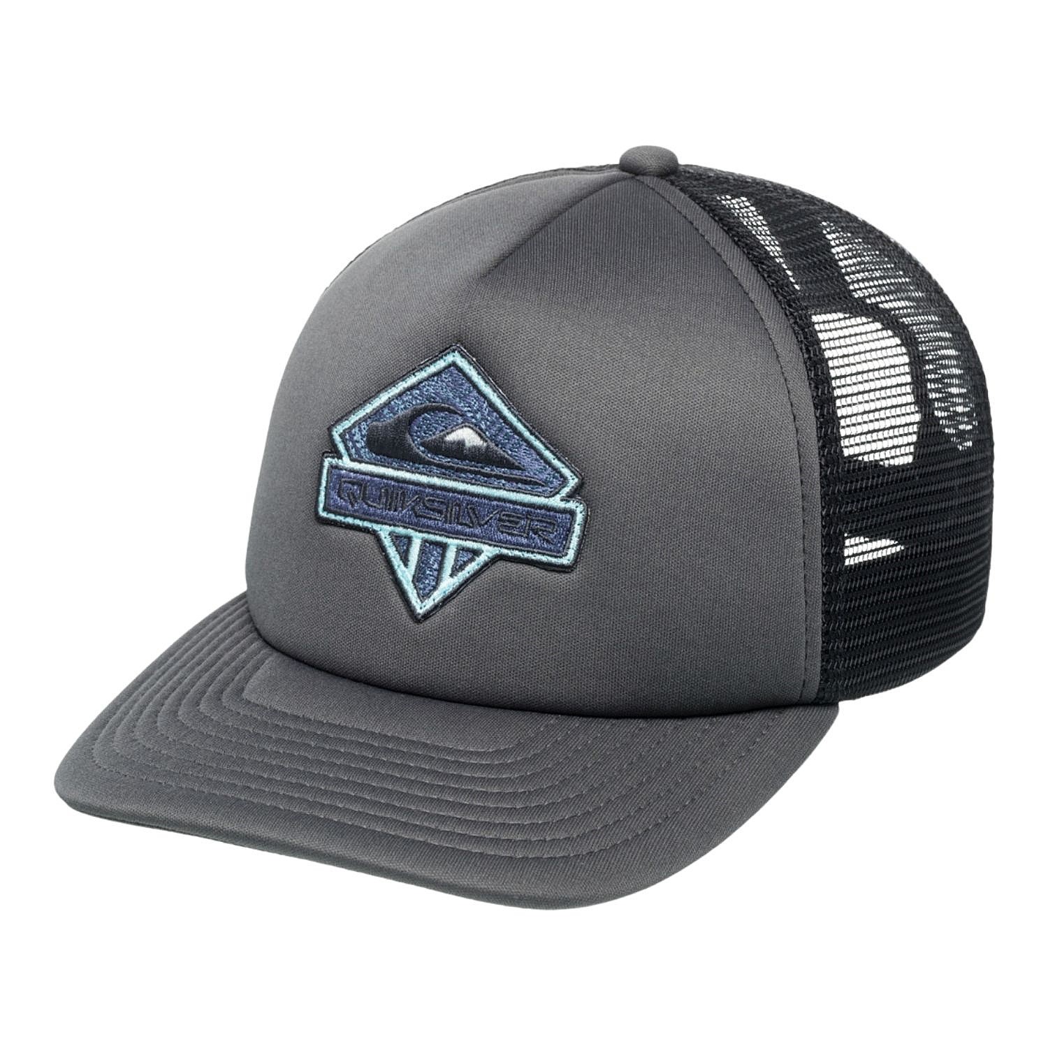 dziecięca czapka z daszkiem Quiksilver Slab Scratch Trucker Youth - KRP0/Dark Shadow