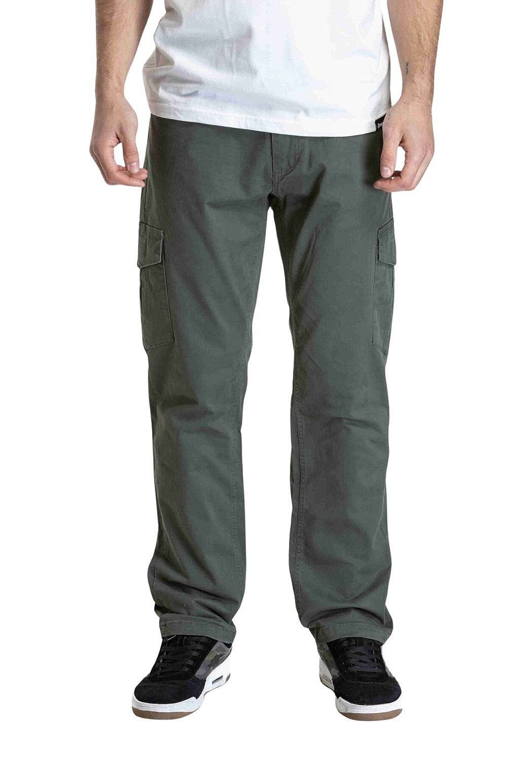 nohavice Meatfly Remy - Bronze Green - men´s