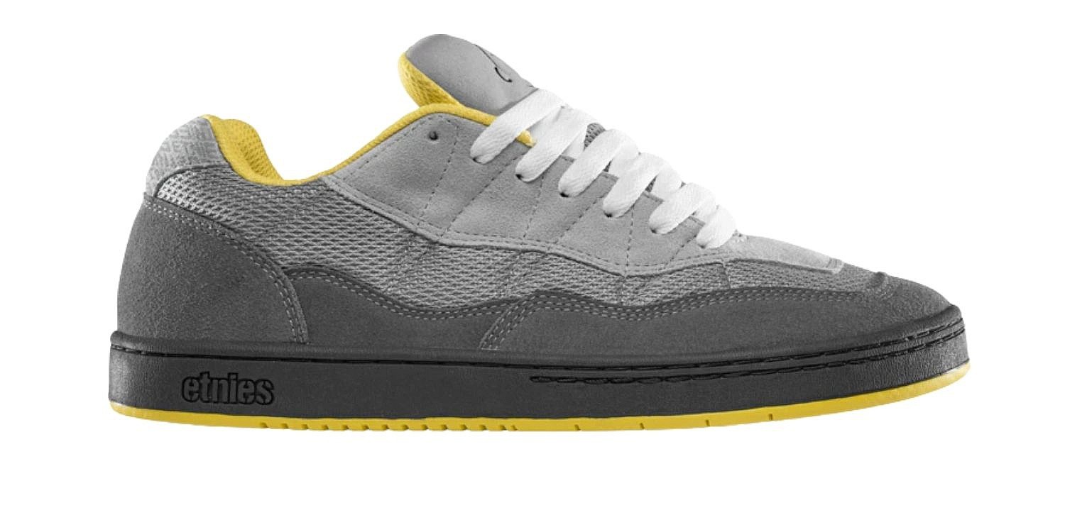 topánky Etnies Snake - Grey/Grey/Yellow - men´s