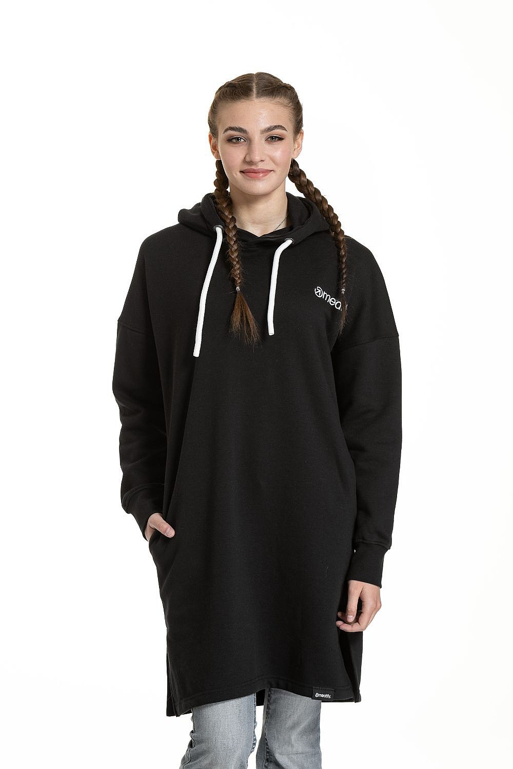 Sweatshirt Meatfly Zyra - Black - women´s