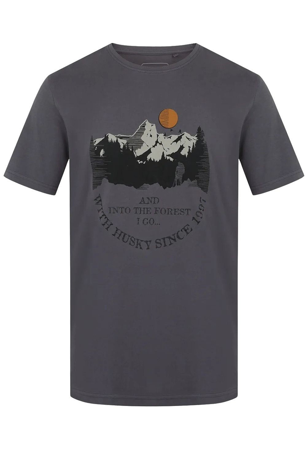 tričko Husky Moon - Dark Grey - men´s
