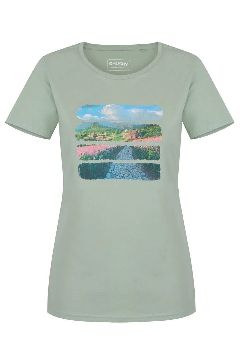 T-shirt Husky Flo - Light Green